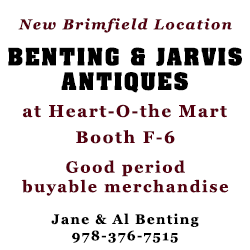 Benting & Jarvis Antiques - Brimfield Antiques Flea Market