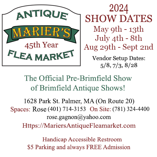 Mariers Antique Flea Market - Pre-Brimfield 2024