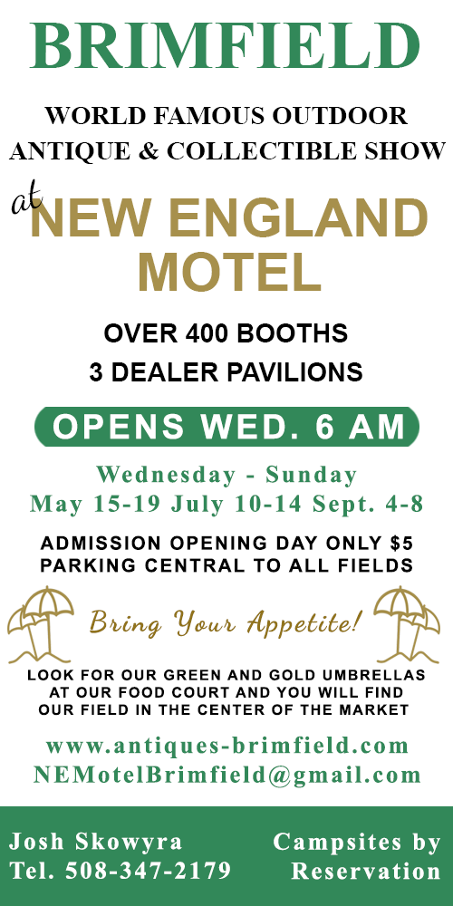 New England Motel - Brimfield Antique Flea Market 2024