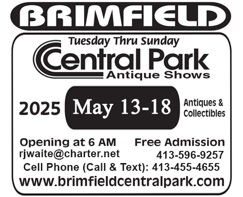 Brimfield Central Park Antique Shows - May 2025 - Brimfield Antique Flea  Market