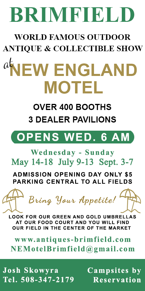 New England Motel 2025 - Brimfield Antique Flea Market